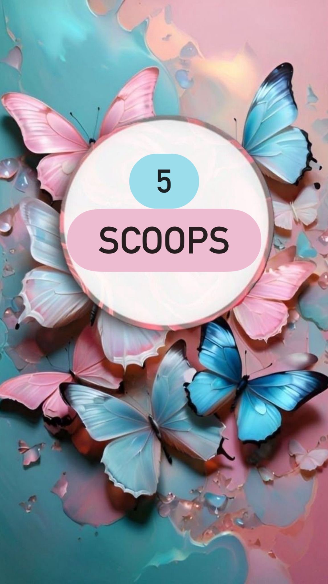 Fünf Scoops